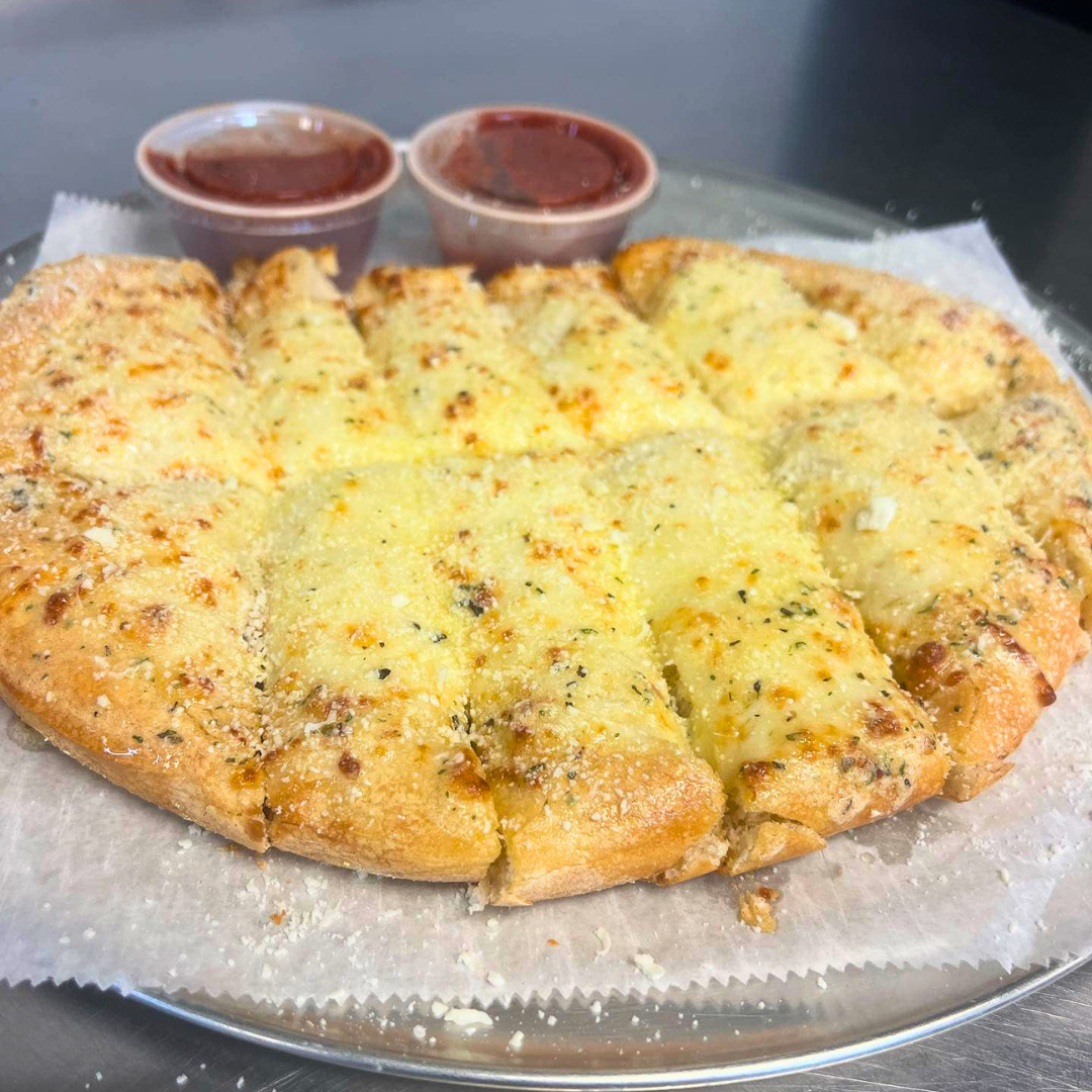 fatzos pizza cheese bread