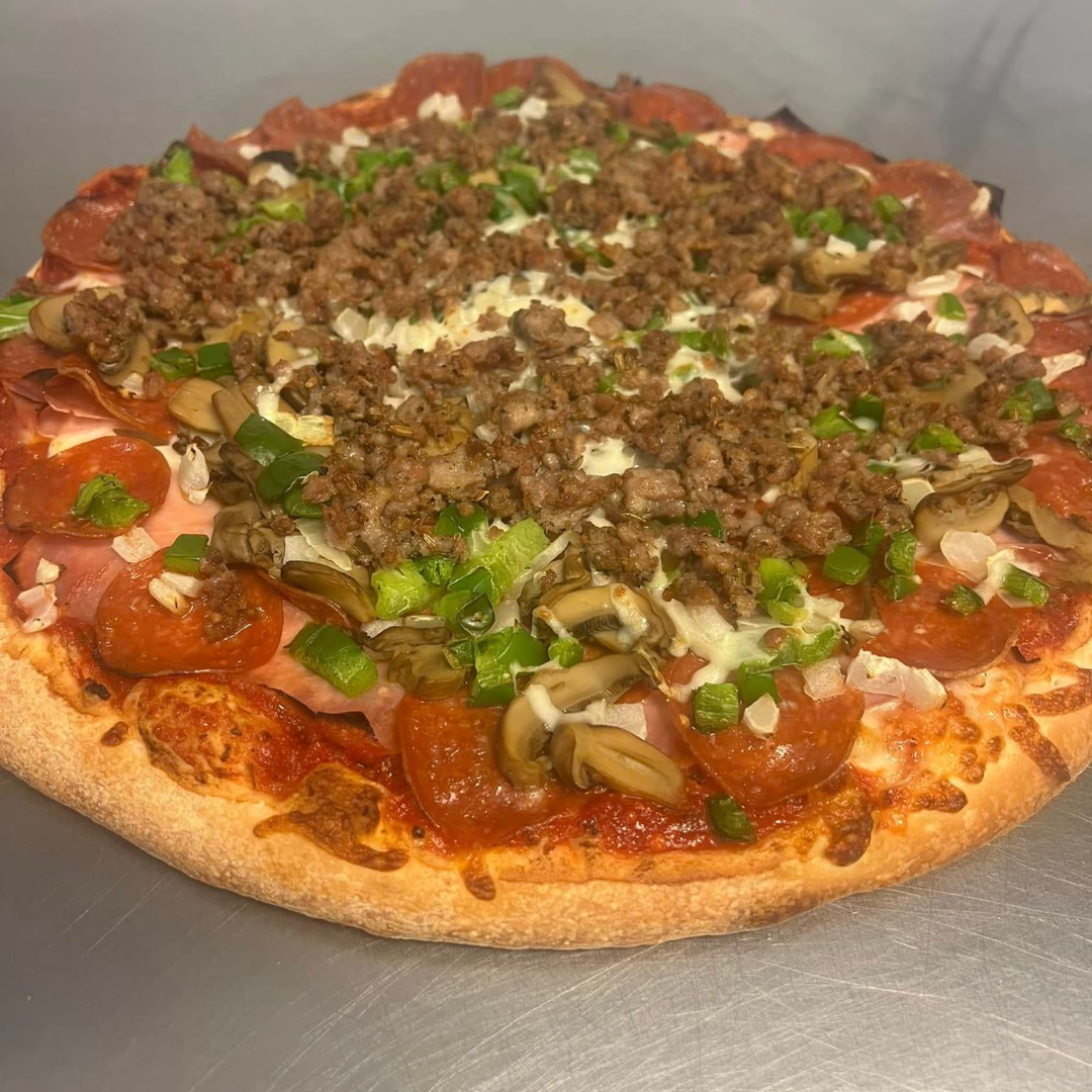 fatzos pizza deluxe pizza