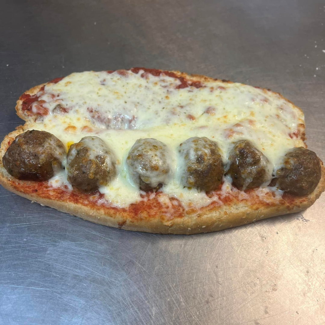 fatzo's pizza meatball sub