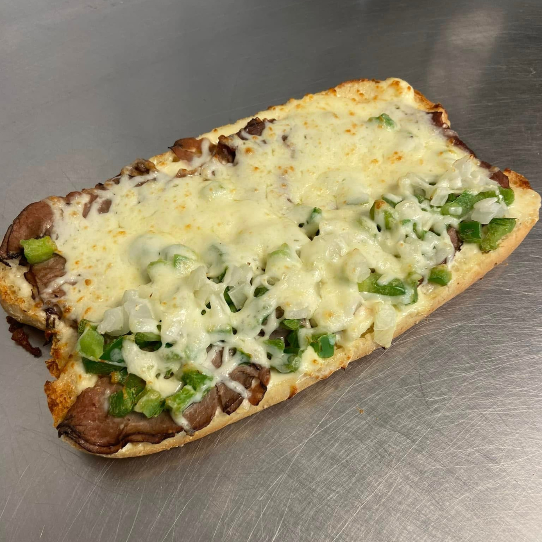 fatzo's pizza roast beef sub